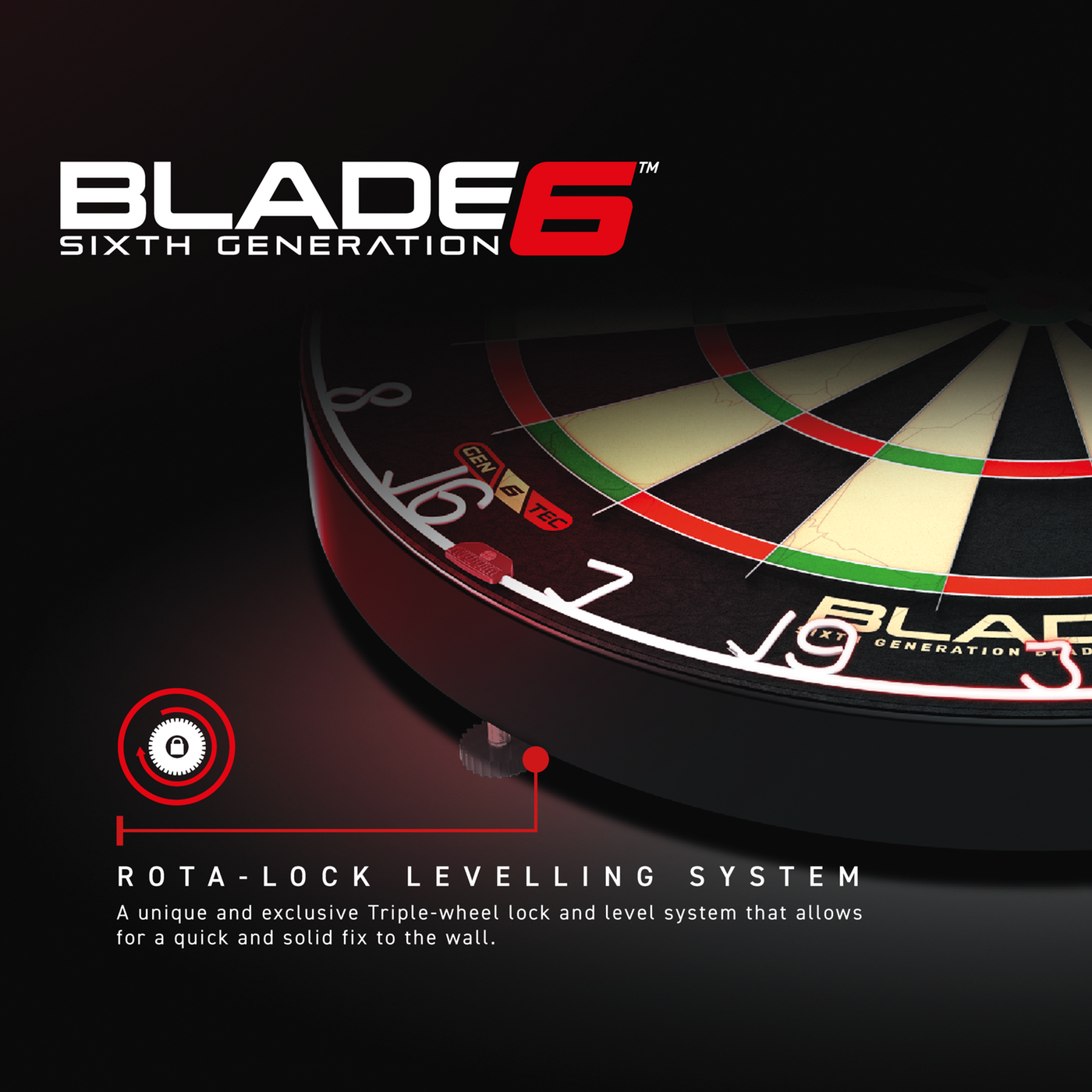 Winmau Blade 6 - Dartscheibe – Bild 3