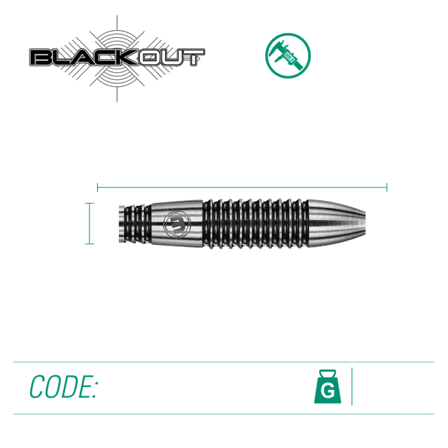 Winmau Blackout 2 - Steeldarts – Bild 5