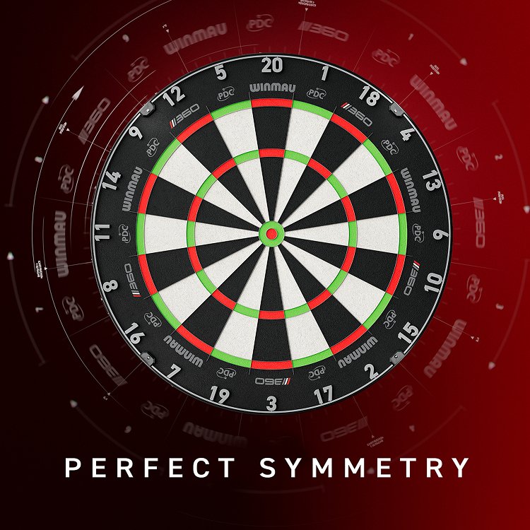 Winmau Blade 360 Triple Core - Dartscheibe – Bild 2