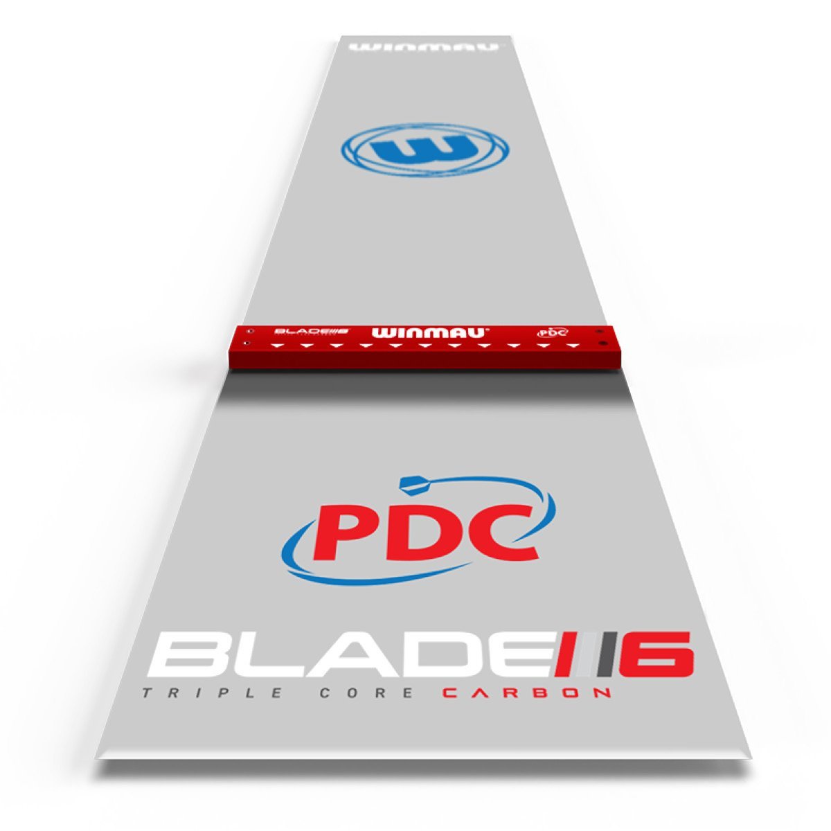 Winmau Clearzone PVC + Oche - Dartmatte