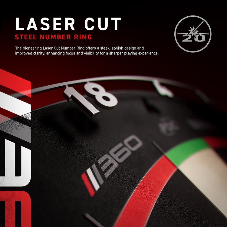 Winmau Blade 360 Triple Core - Dartscheibe – Bild 7