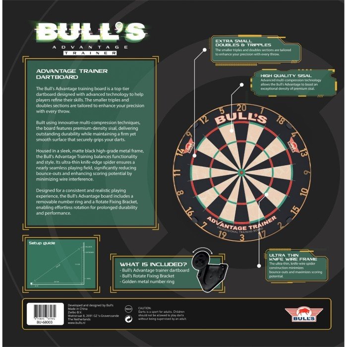 Bull's Advantage Gold - Dartscheibe – Bild 5