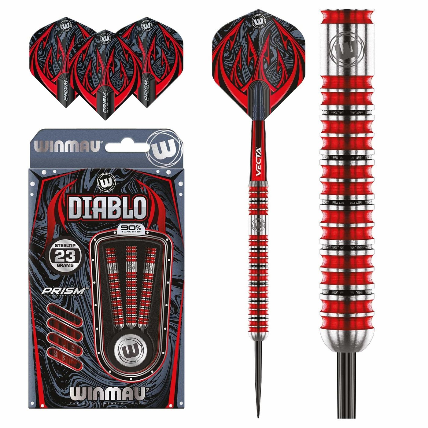 Winmau Diablo Parallel - 90% - Steeldarts