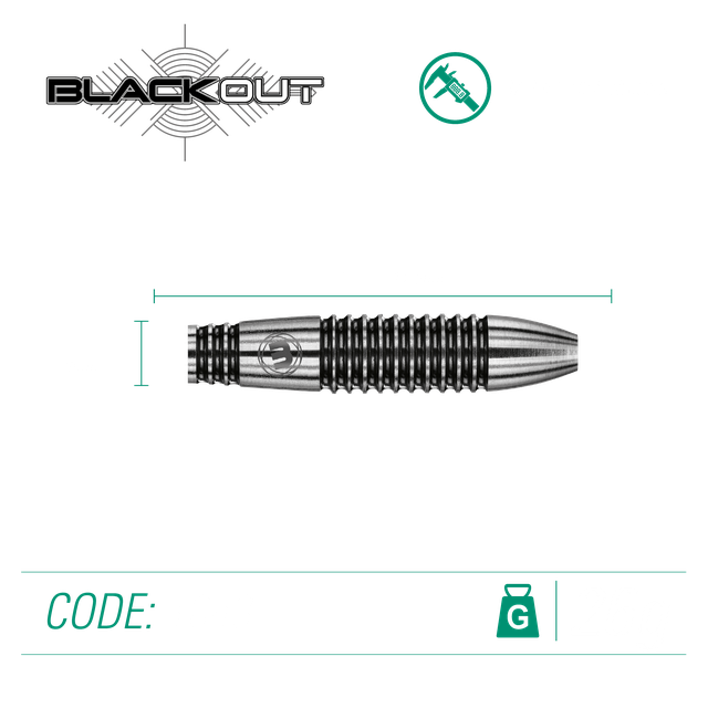 Winmau Blackout 2 - Steeldarts – Bild 4