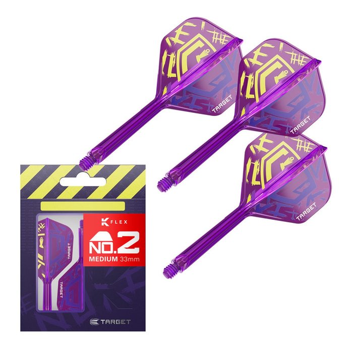 Target K-Flex Luke Littler World Champion 2025 NO2 - Flight-Shaft-System – Bild 5