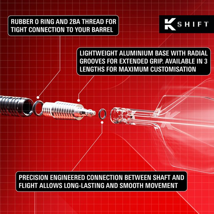 Target K-Shift white N02 - Flight-Shaft-System – Bild 4