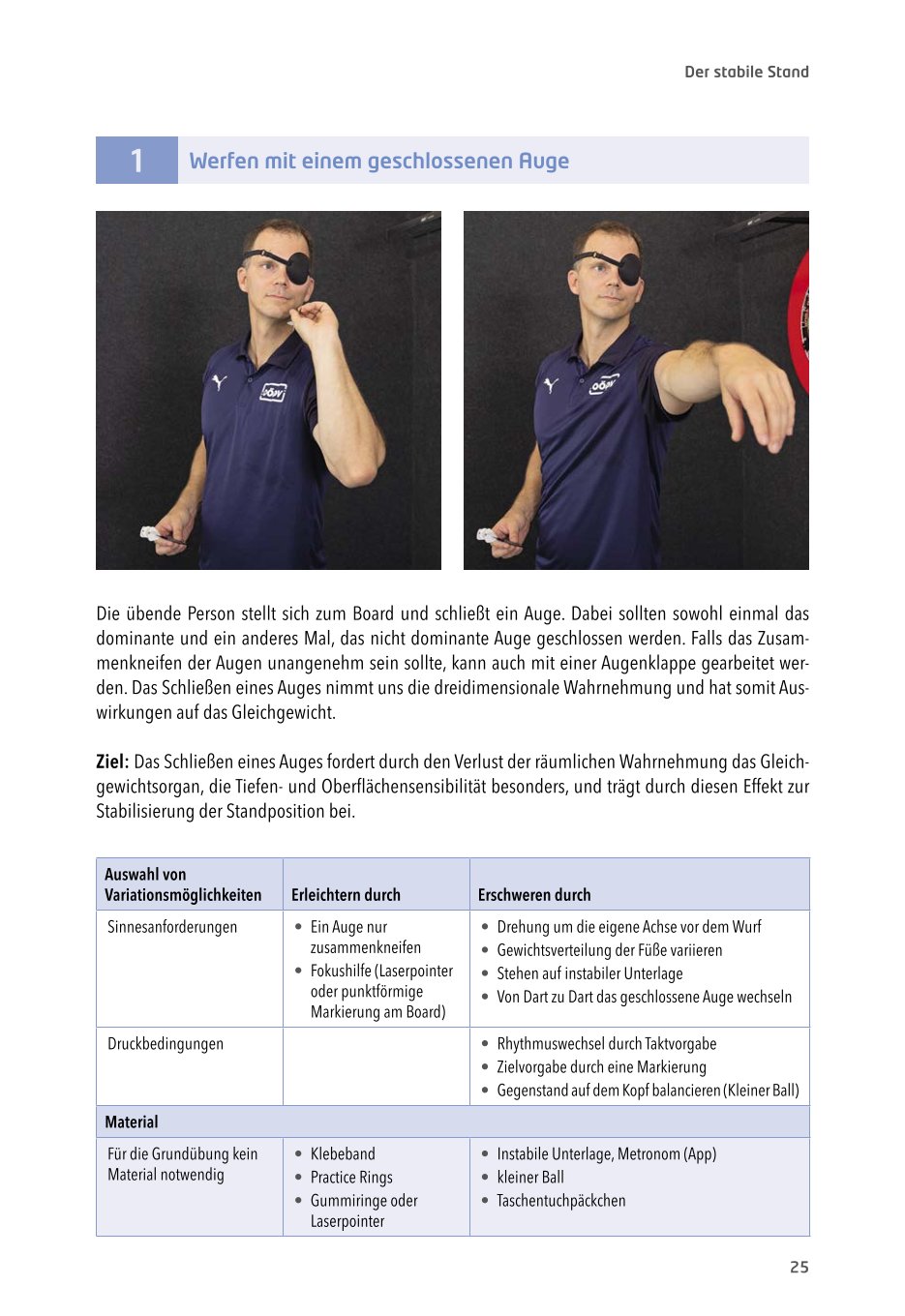 Techniktraining Darts-Sport - 150 Übungen zur Verbesserung der Wurftechnik – Bild 7