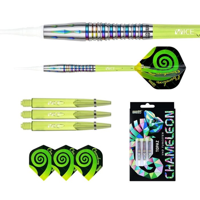 ONE80 Chameleon Topaz - Softdarts – Bild 2