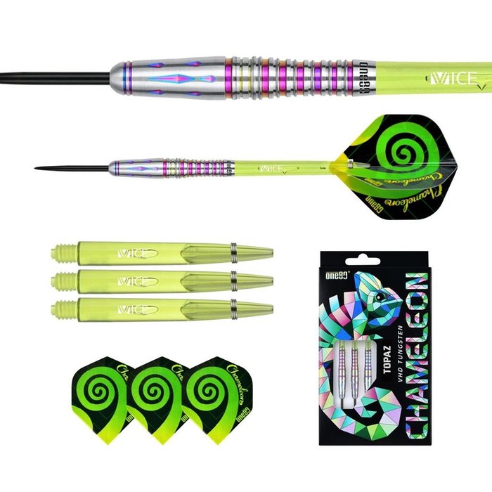 ONE80 Chameleon Topaz - Steeldarts – Bild 2