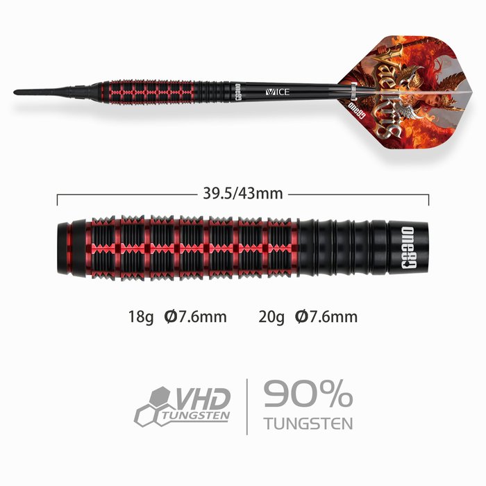 ONE80 Vaelkris V01 - Softdarts – Bild 4