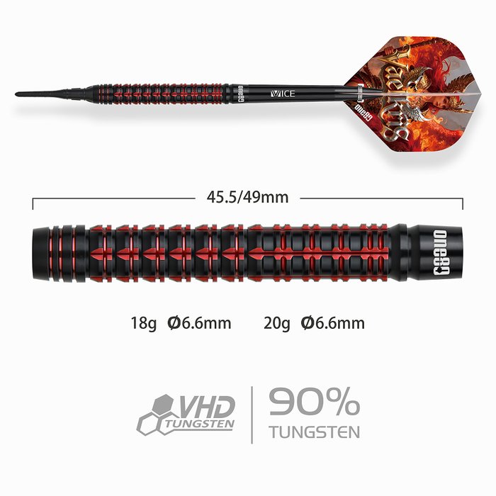 ONE80 Vaelkris V06 - Softdarts – Bild 2