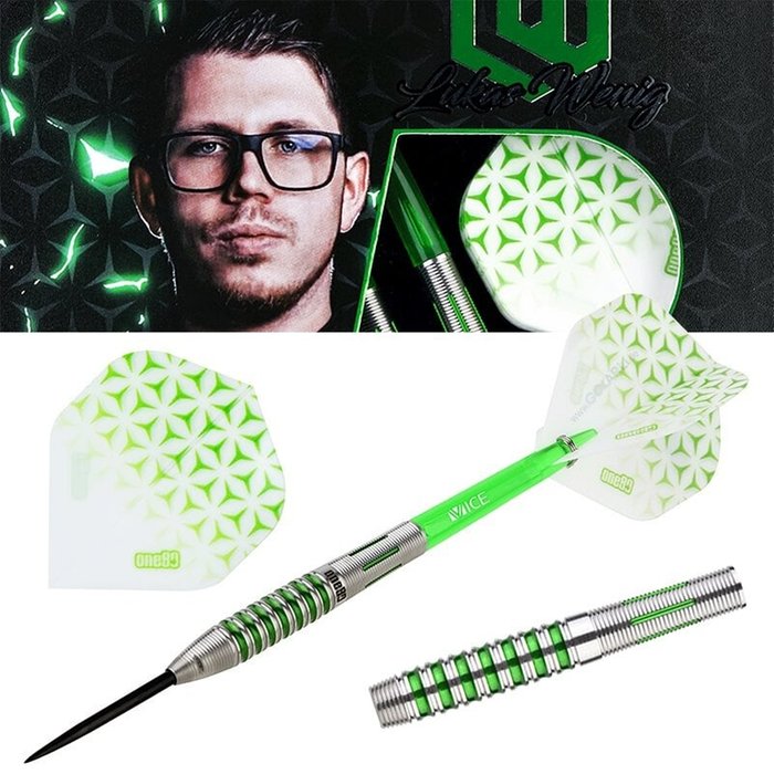 ONE80 Lukas Wenig Dart V2 (R2 Interchange) - Steeldarts – Bild 2
