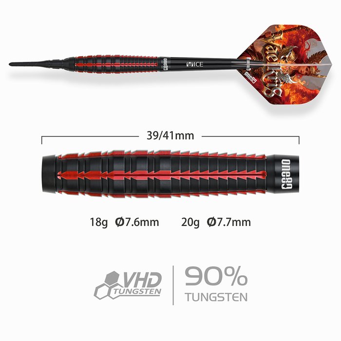 ONE80 Vaelkris V05 - Softdarts – Bild 4