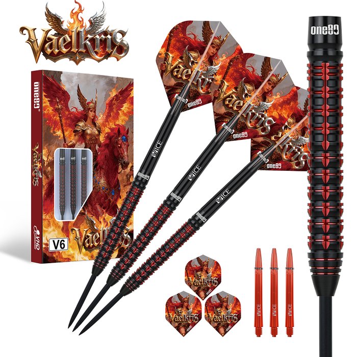 ONE80 Vaelkris V06 - Steeldarts – Bild 2