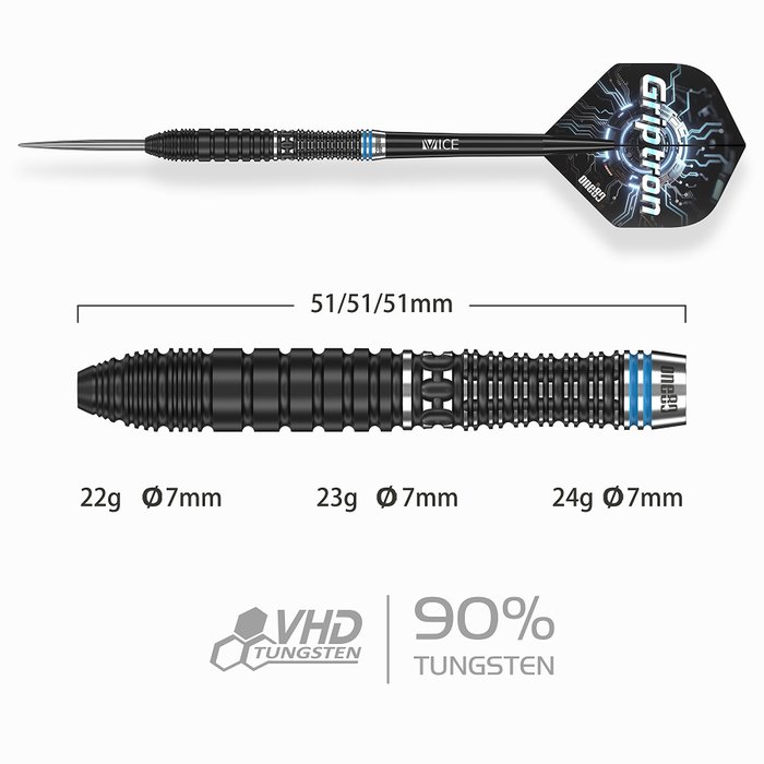 ONE80 Griptron GT2 - Steeldarts – Bild 4
