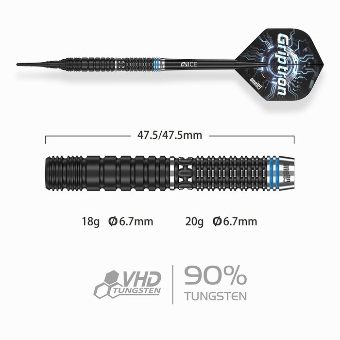 ONE80 Griptron GT4 - Softdarts – Bild 4