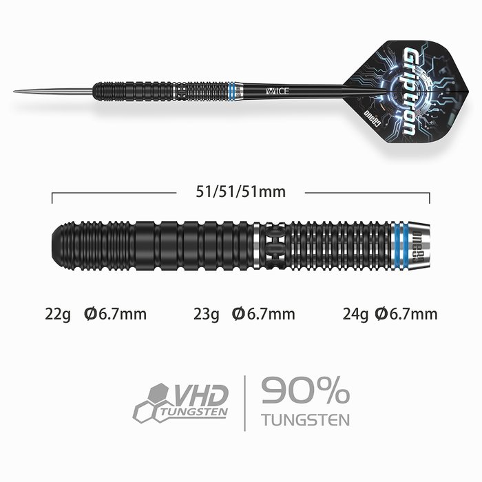 ONE80 Griptron GT4 - Steeldarts – Bild 4