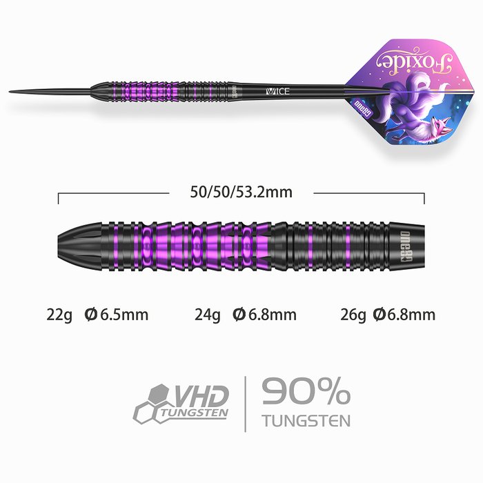 ONE80 Foxide F1 - Steeldarts – Bild 4