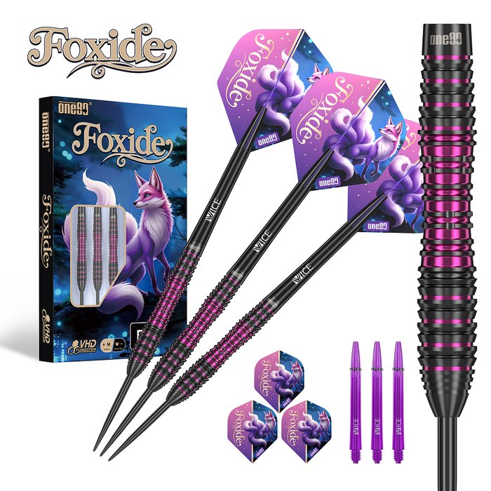 ONE80 - Foxide F3 - Steeldarts – Bild 2