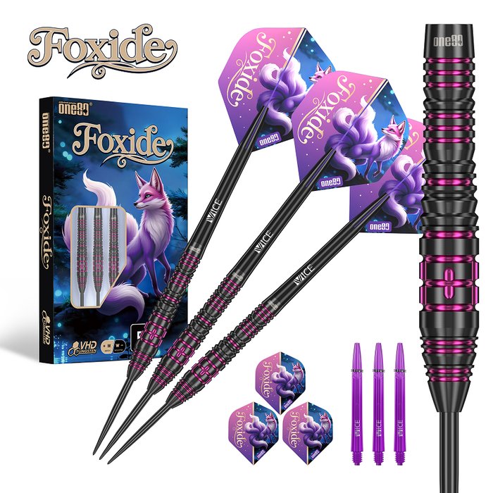 ONE80 - Foxide F4- Steeldarts – Bild 2