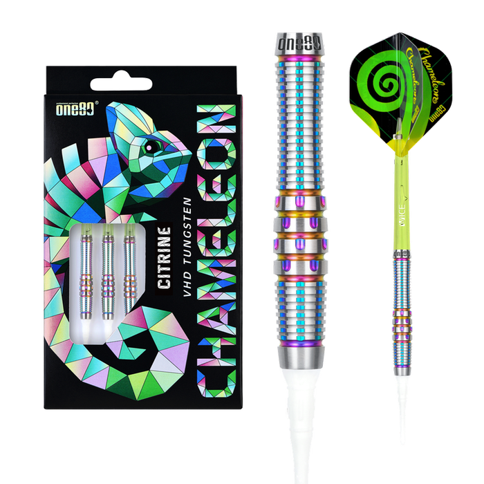 ONE80 Chameleon Citrine - Softdarts