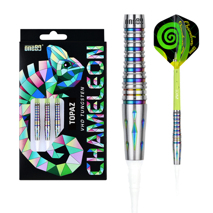 ONE80 Chameleon Topaz - Softdarts