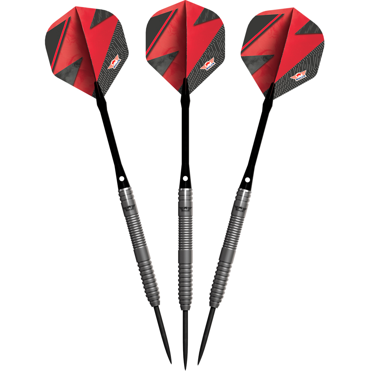 Bull's Lightning Red 80% - Steeldarts – Bild 5