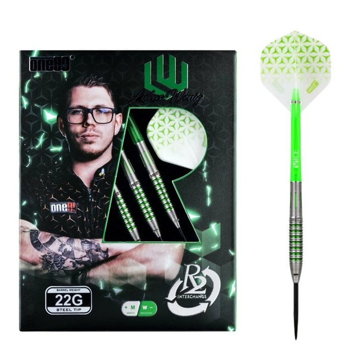 ONE80 Lukas Wenig Dart V2 (R2 Interchange) - Steeldarts