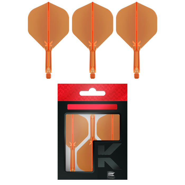 Target K-Flex Neon Orange NO2 - Flight-Shaft-System – Bild 2