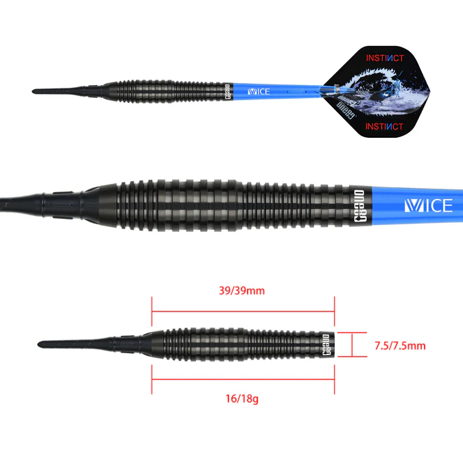 ONE80 Night Hunter Endurance - Softdarts – Bild 3
