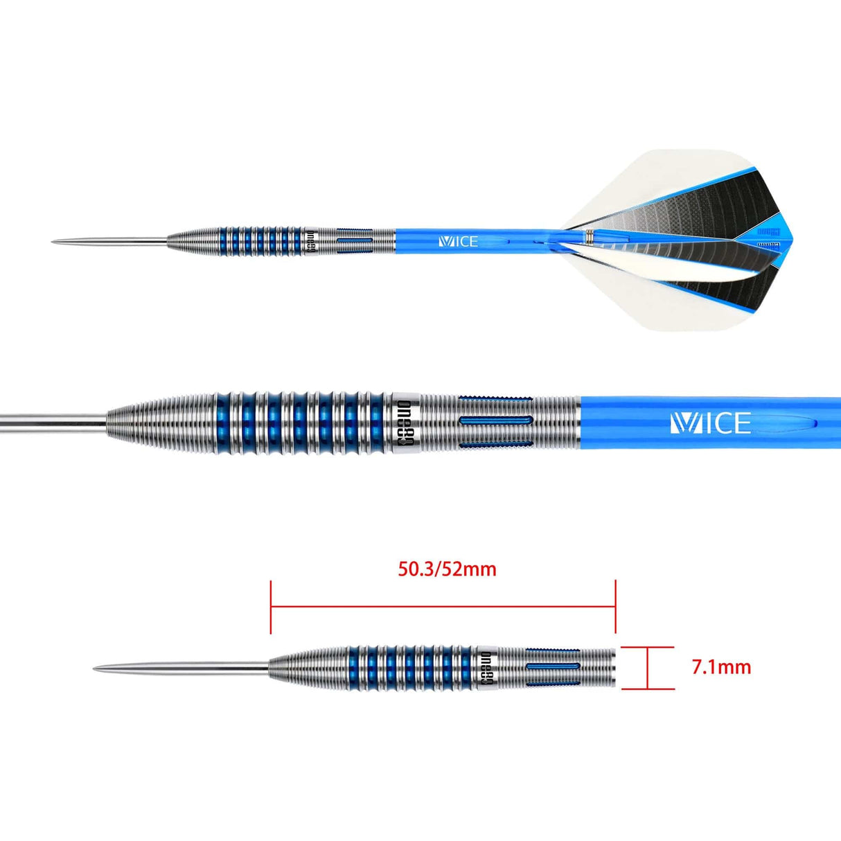 ONE80 Lukas Wenig - Steeldarts – Bild 3