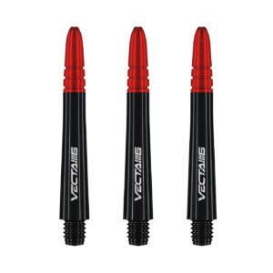 Winmau Vecta Blade 6 Schwarz/Rot - Dart Shafts