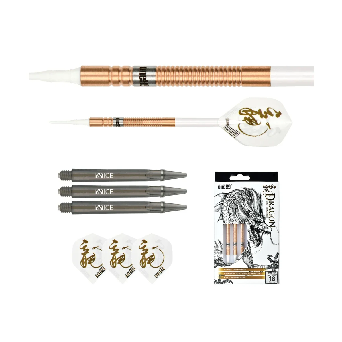 ONE80 Fire Dragon - Softdarts – Bild 5