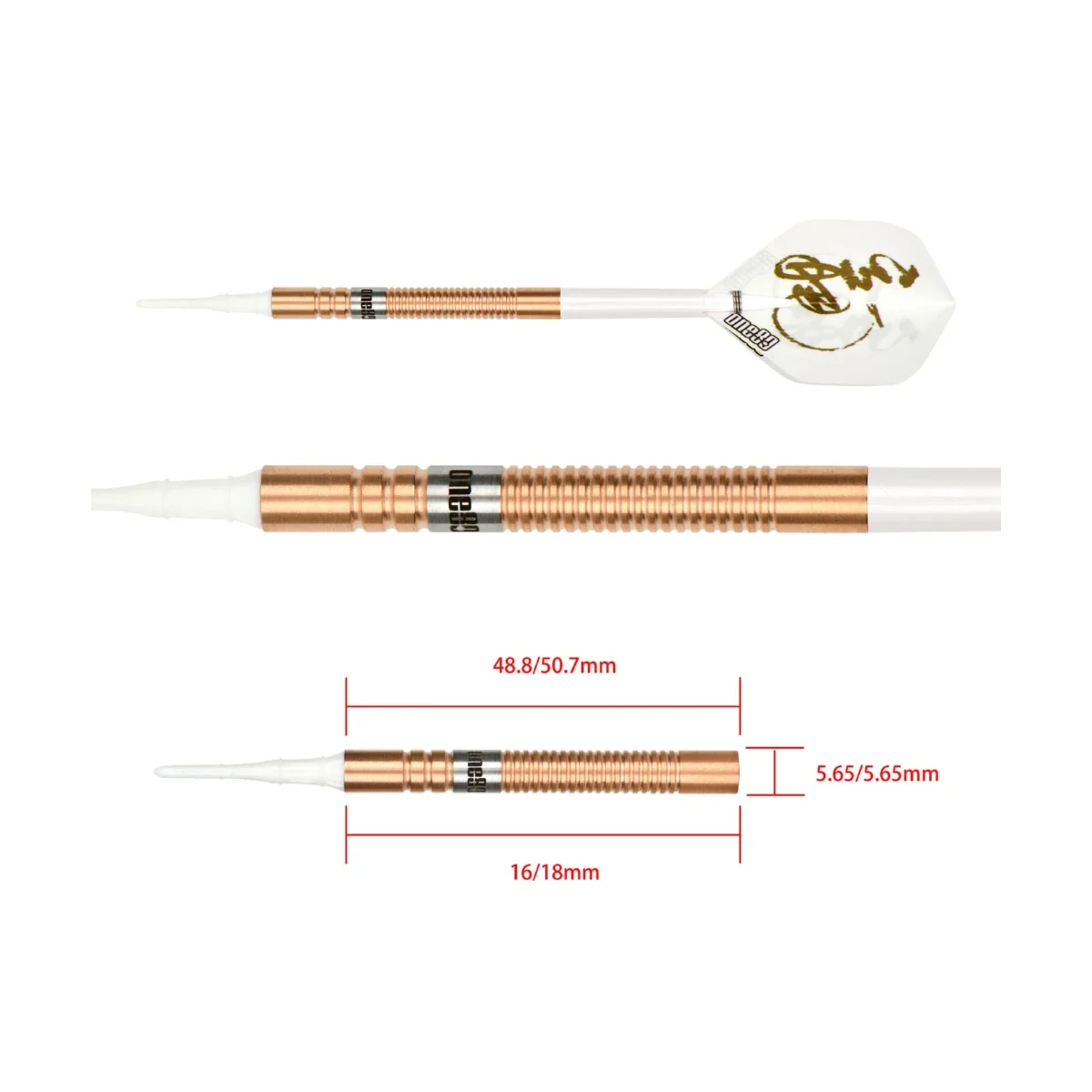 ONE80 Fire Dragon - Softdarts – Bild 3