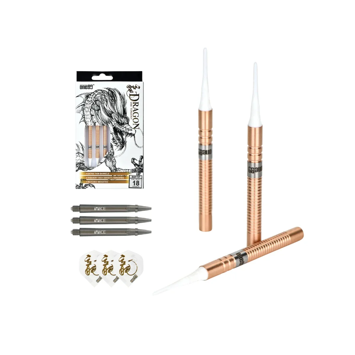 ONE80 Fire Dragon - Softdarts – Bild 4