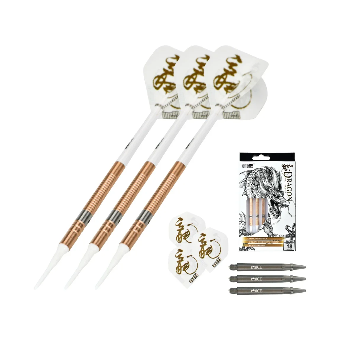 ONE80 Fire Dragon - Softdarts – Bild 2