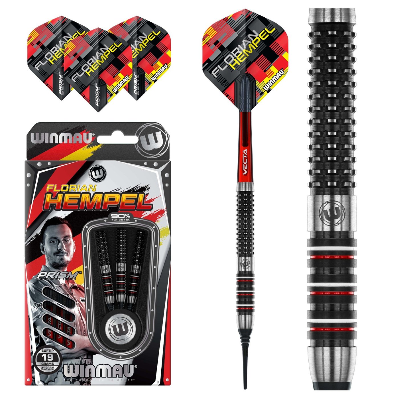 Winmau Florian Hempel 90% - Softdarts