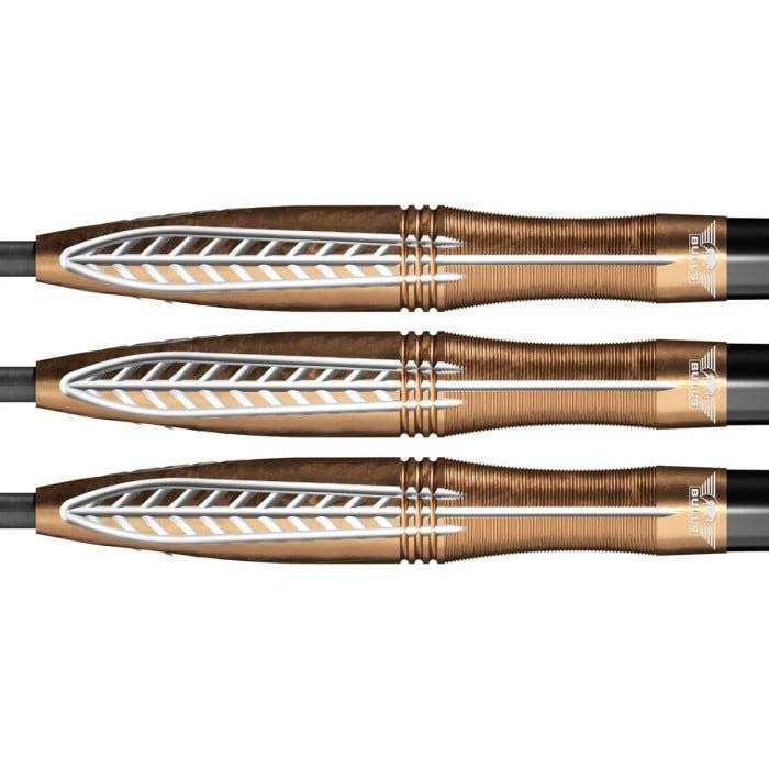 Bull's Bronzo Flux 90% - Steeldarts – Bild 4