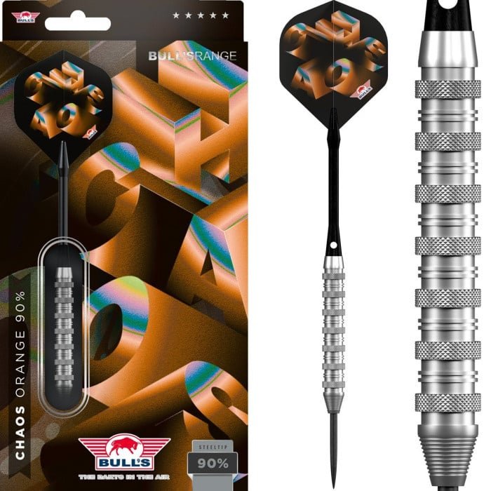 Bull's Chaos Orange 90% - Steeldarts