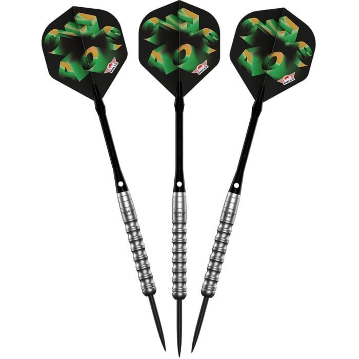 Bull's Chaos Green 90% - Steeldarts – Bild 4