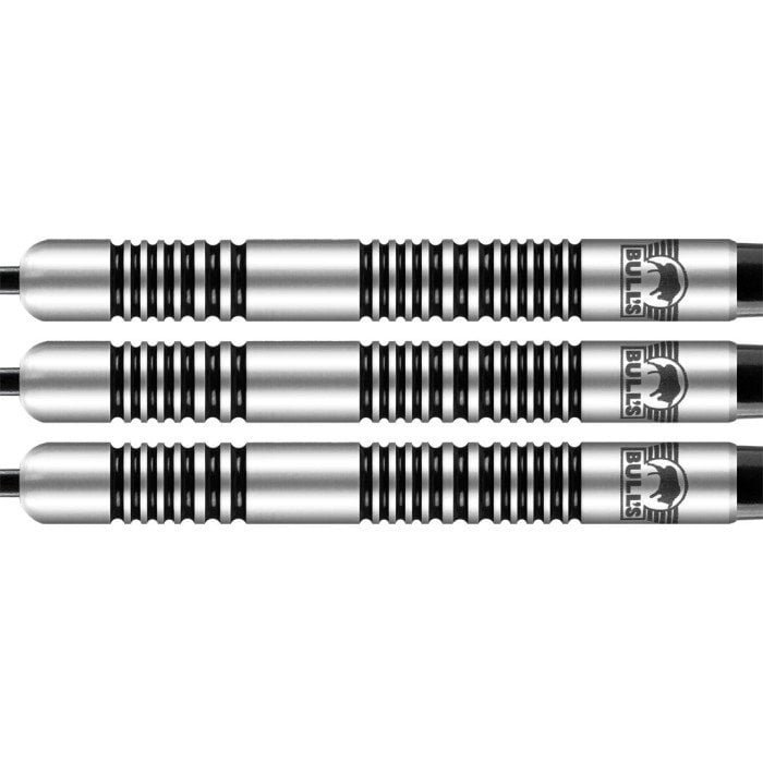 Bull's Lightning White 90% - Steeldarts – Bild 2