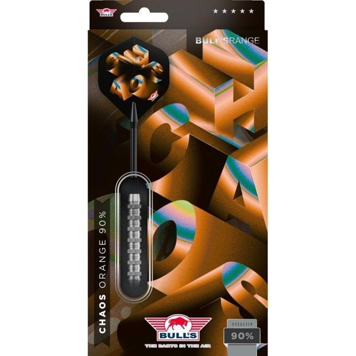 Bull's Chaos Orange 90% - Steeldarts – Bild 5