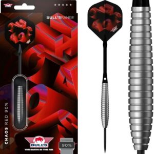 Bull's Chaos Red 90% Steeldarts