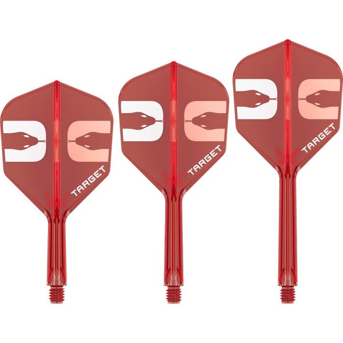 Target K-Flex Nathan Aspinall Red NO6 - Flight-Shaft-System – Bild 2