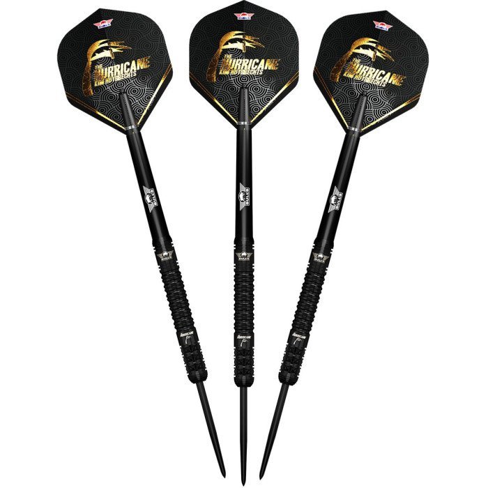 Bull's Kim Huybrechts E2 Full Black 90% - Steeldarts – Bild 5
