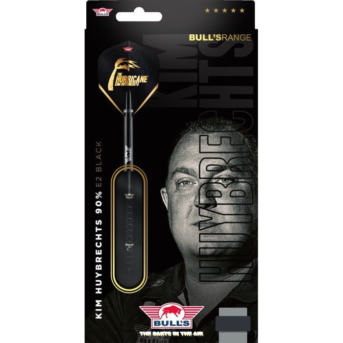 Bull's Kim Huybrechts E2 Full Black 90% - Steeldarts – Bild 6