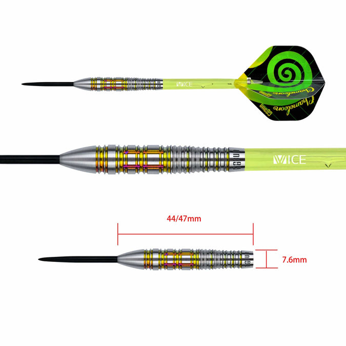 ONE80 Chameleon Emerald - Steeldarts – Bild 3