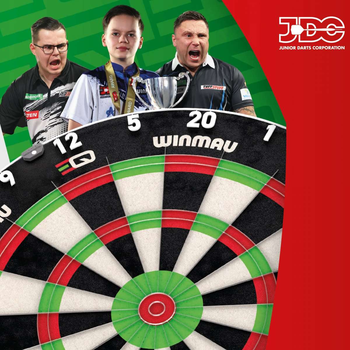 Winmau Equalizer - JDC Trainings Dartscheibe – Bild 6