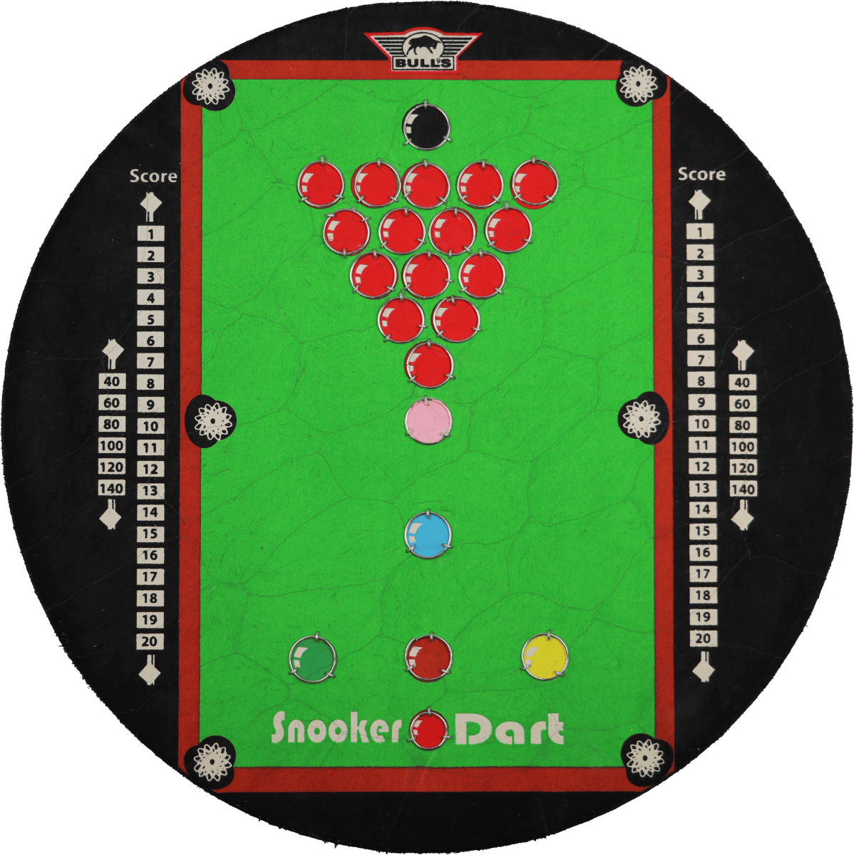 Bull’s Game Board Snooker - Funboard für Fokustraining