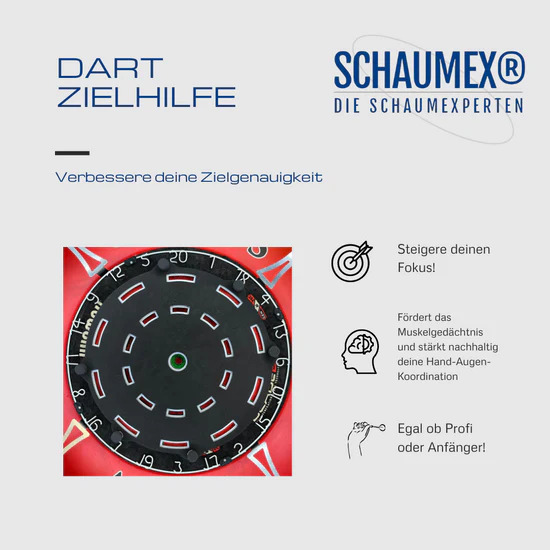 3er Set Target Foam Zieltrainer - Abdeckung Schaumstoff - Präzisionstraining – Bild 3
